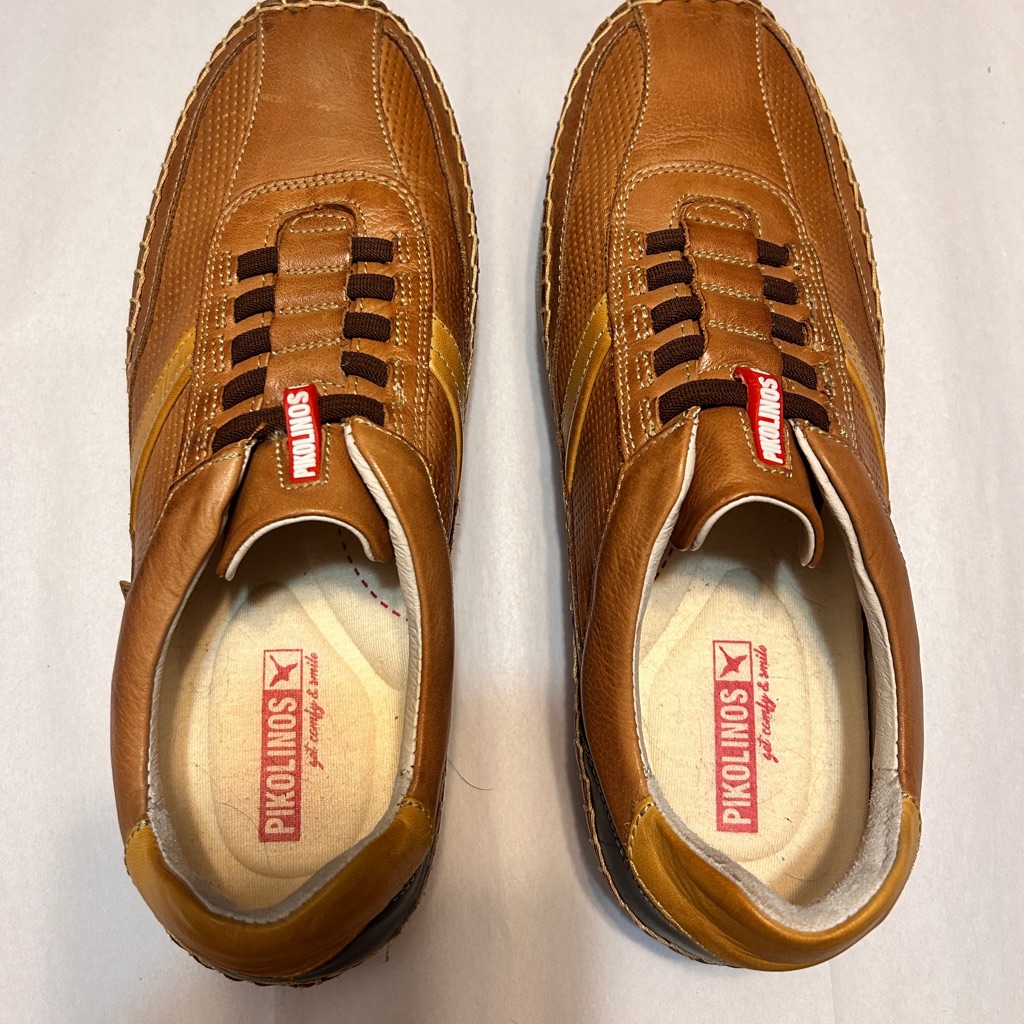 Pikolinos Men's Tan And Brown Sneakers Size 40. (Us Size 7-7.5)